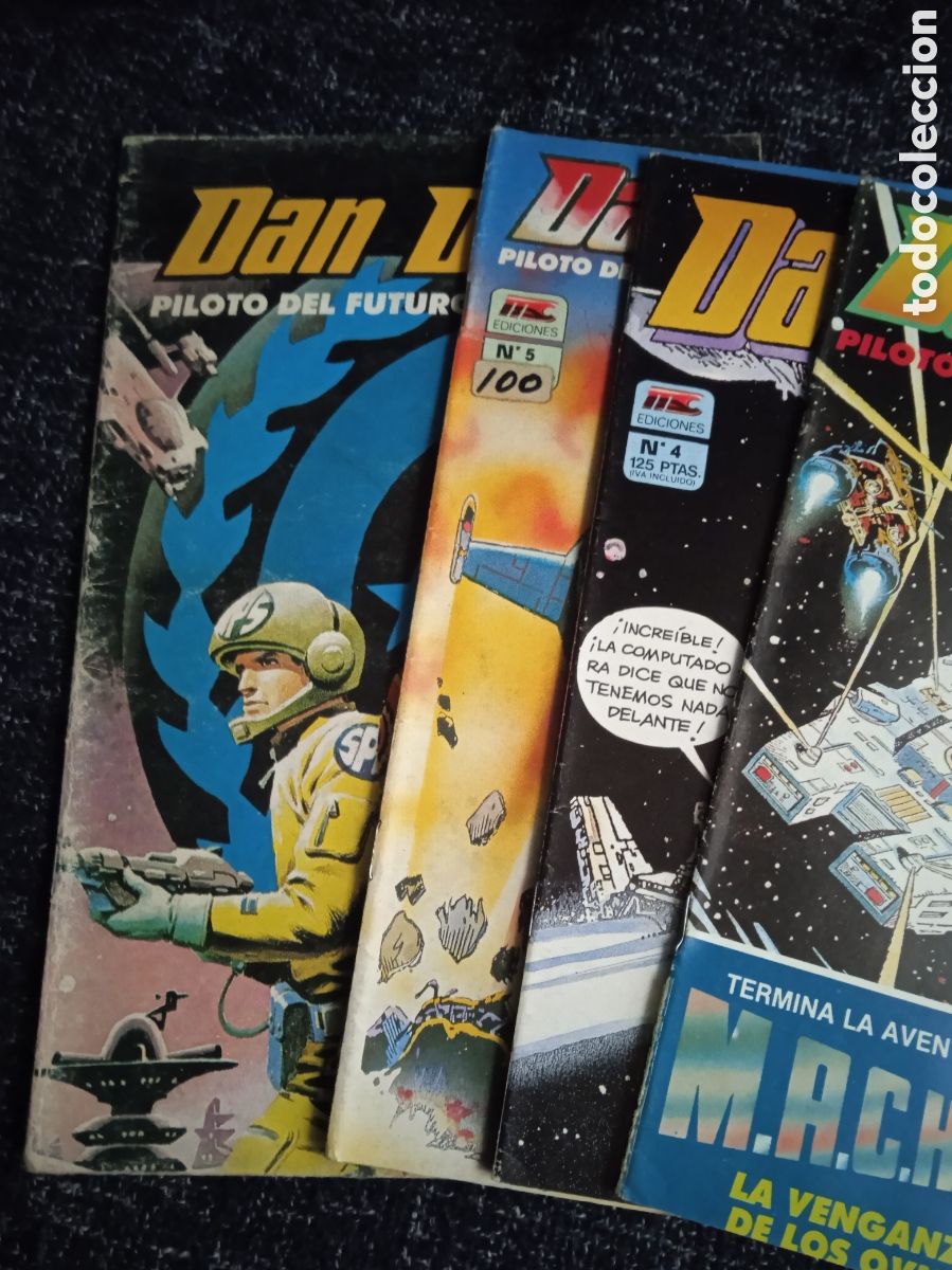 C&oacute;mics: DAN DARE -LOTE DE 4 EJEMPLARES -ED. MC EDICIONES - Foto 2