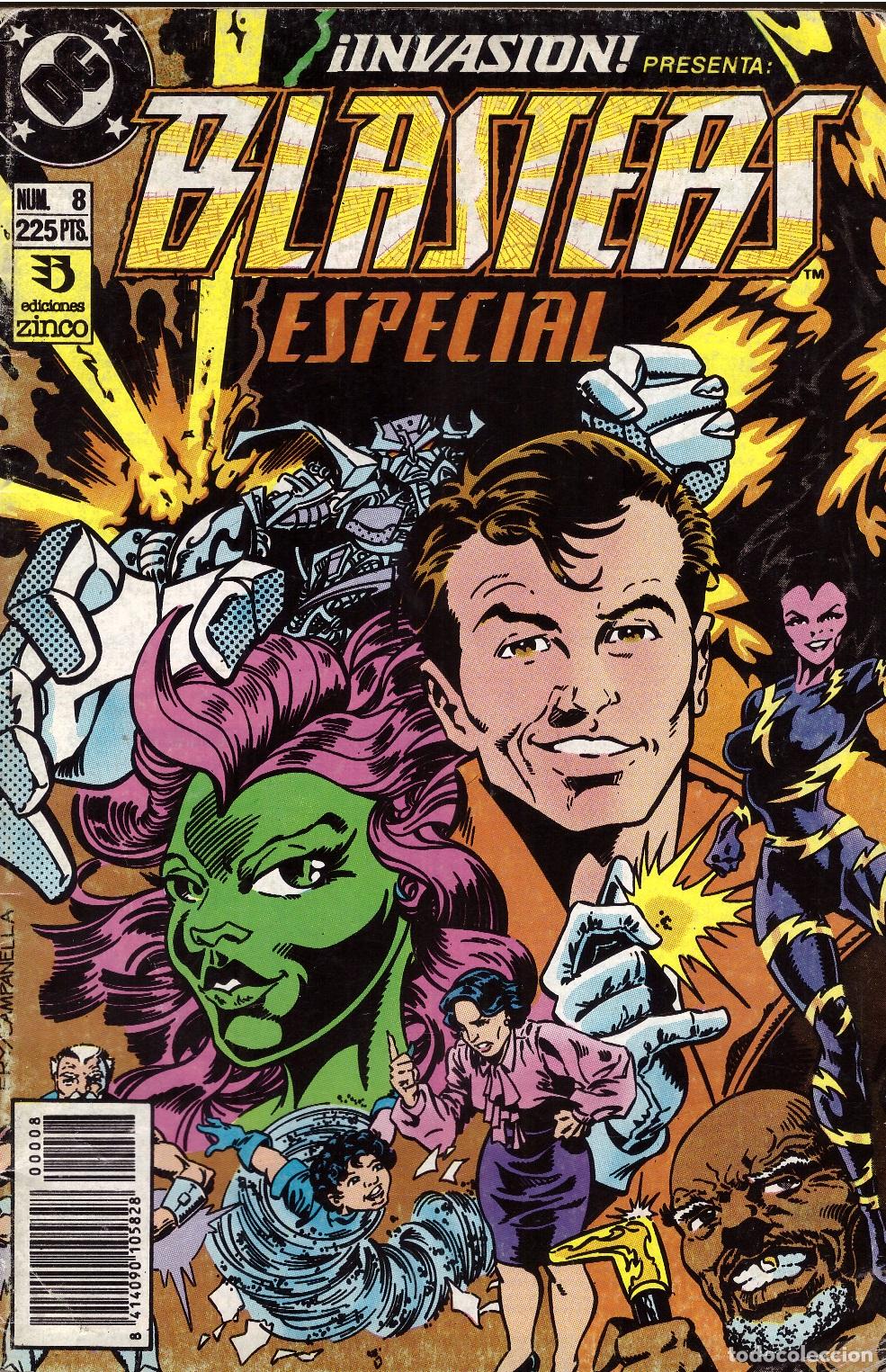 C&oacute;mics: Comic Invasion, n&ordm; 8: Blasters Especial - Editorial Zinco - Foto 1