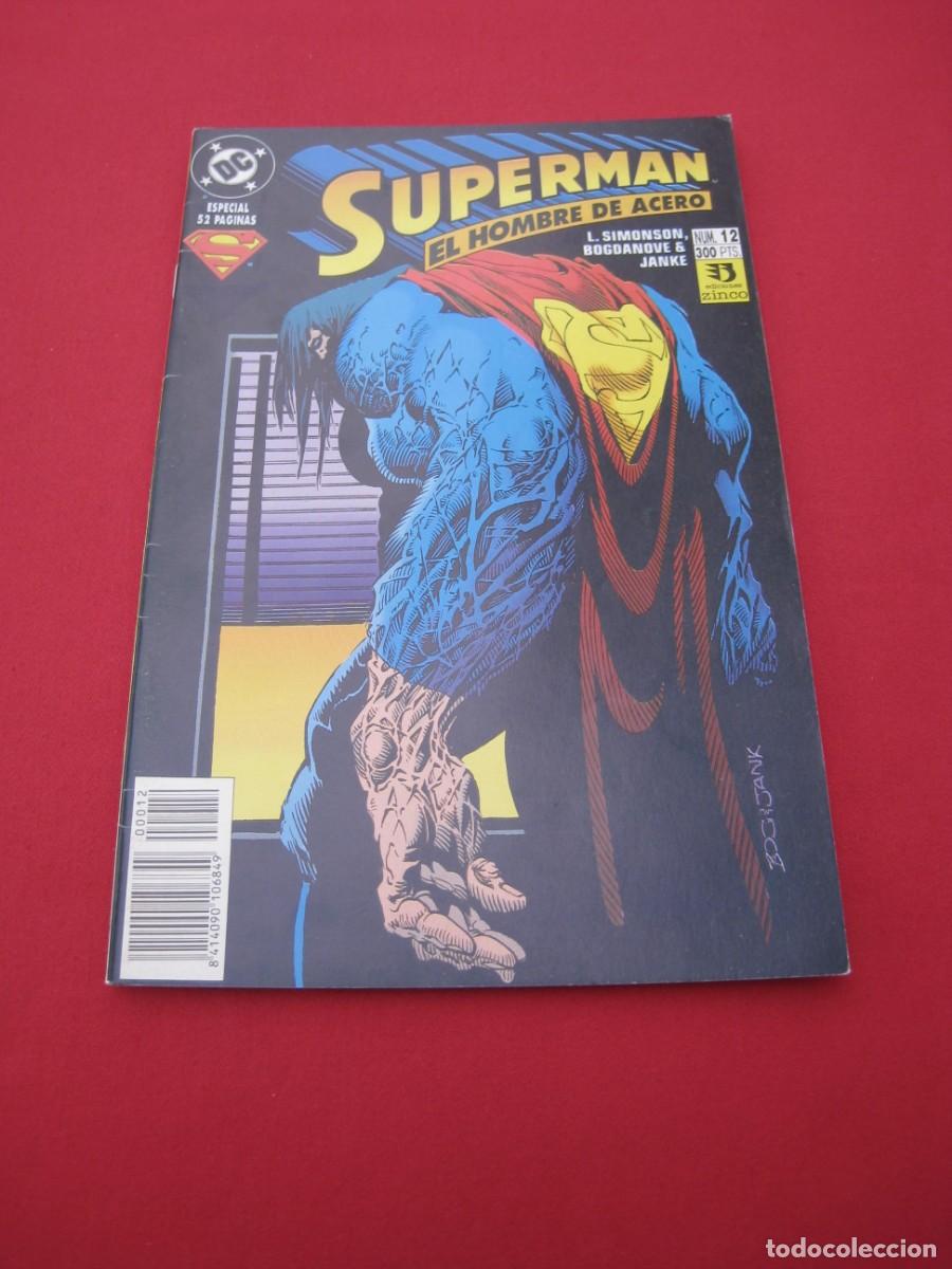 C&oacute;mics: SUPERMAN EL HOMBRE DE ACERO - N&ordm; 12 - EDICIONES ZINCO. - Foto 1