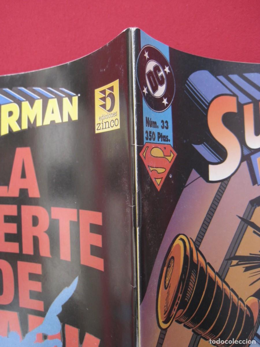 C&oacute;mics: SUPERMAN EL HOMBRE DE ACERO - N&ordm; 33 - EDICIONES ZINCO. - Foto 3