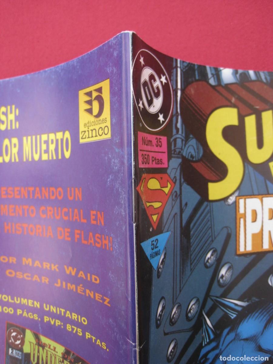 C&oacute;mics: SUPERMAN EL HOMBRE DE ACERO - N&ordm; 35 - EDICIONES ZINCO. - Foto 3