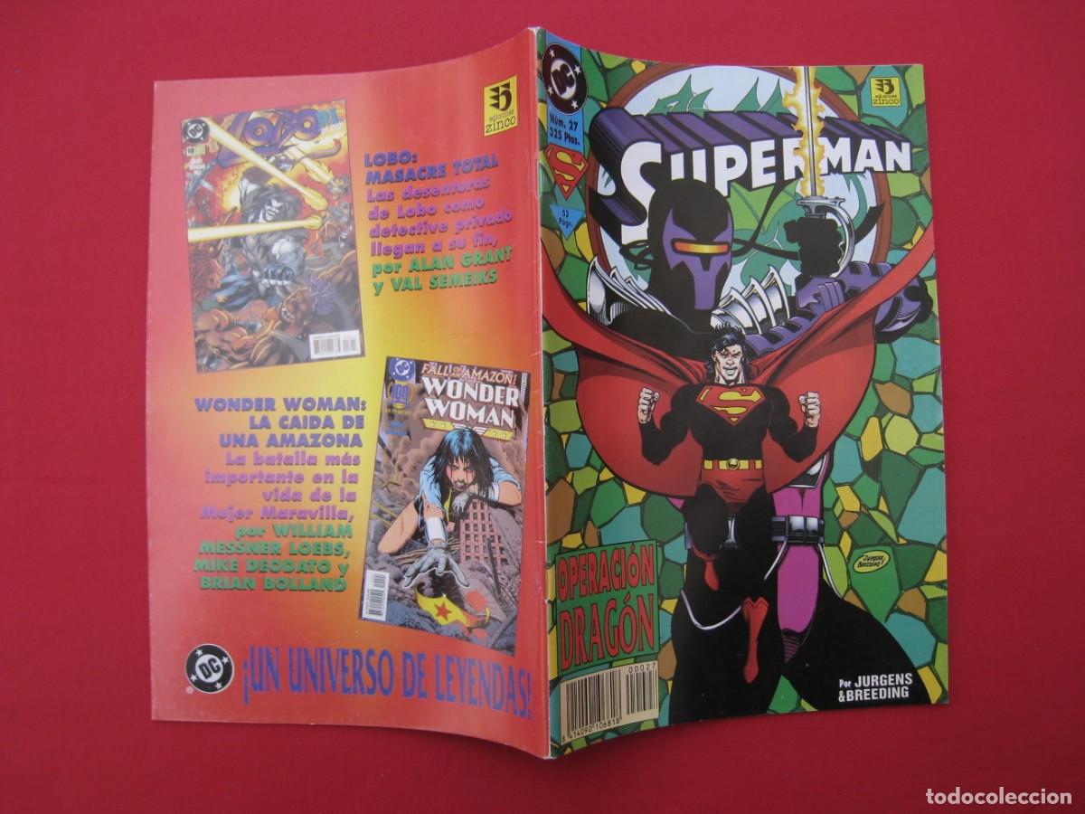 C&oacute;mics: SUPERMAN - N&ordm; 27 - OPERACION DRAGON - EDICIONES ZINCO. - Foto 2