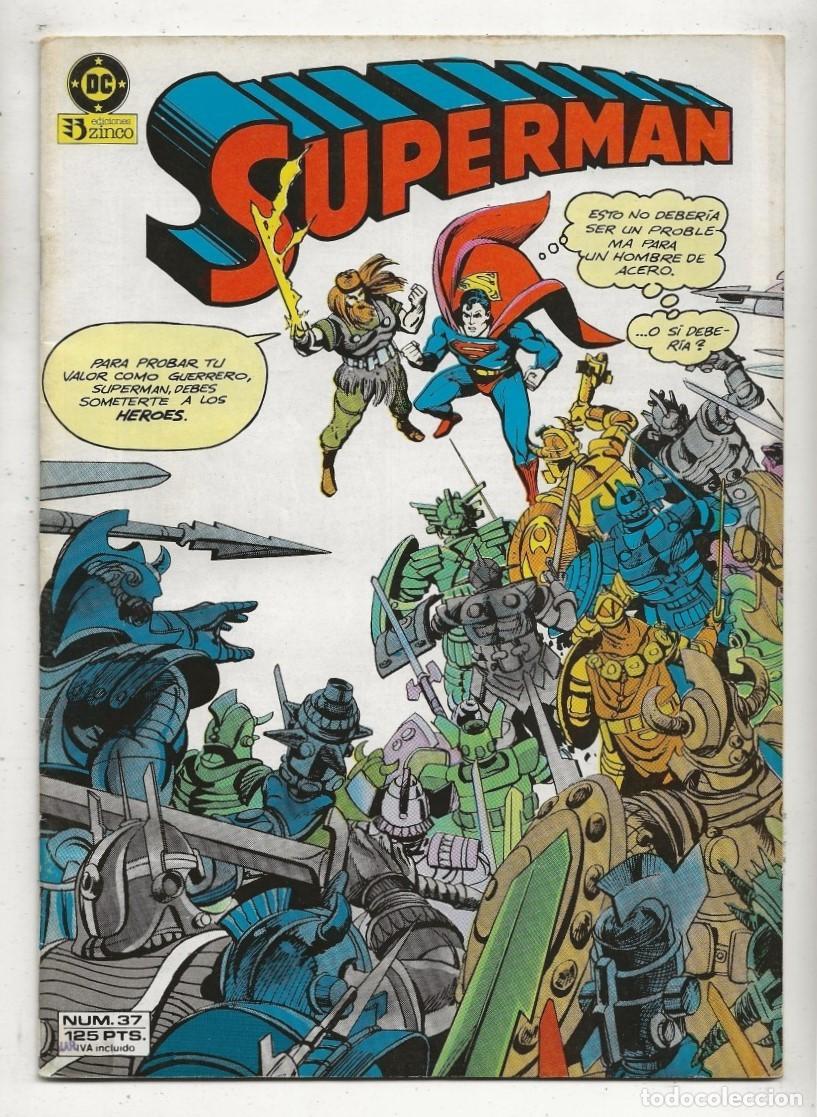C&oacute;mics: SUPERMAN VOL. 1 N&ordm; 37 - ZINCO 1984 - Foto 1