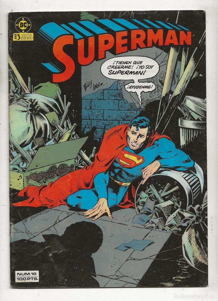 C&oacute;mics: SUPERMAN VOL. 1 - N&ordm; 16 - EDICIONES ZINCO 1984 - Foto 1