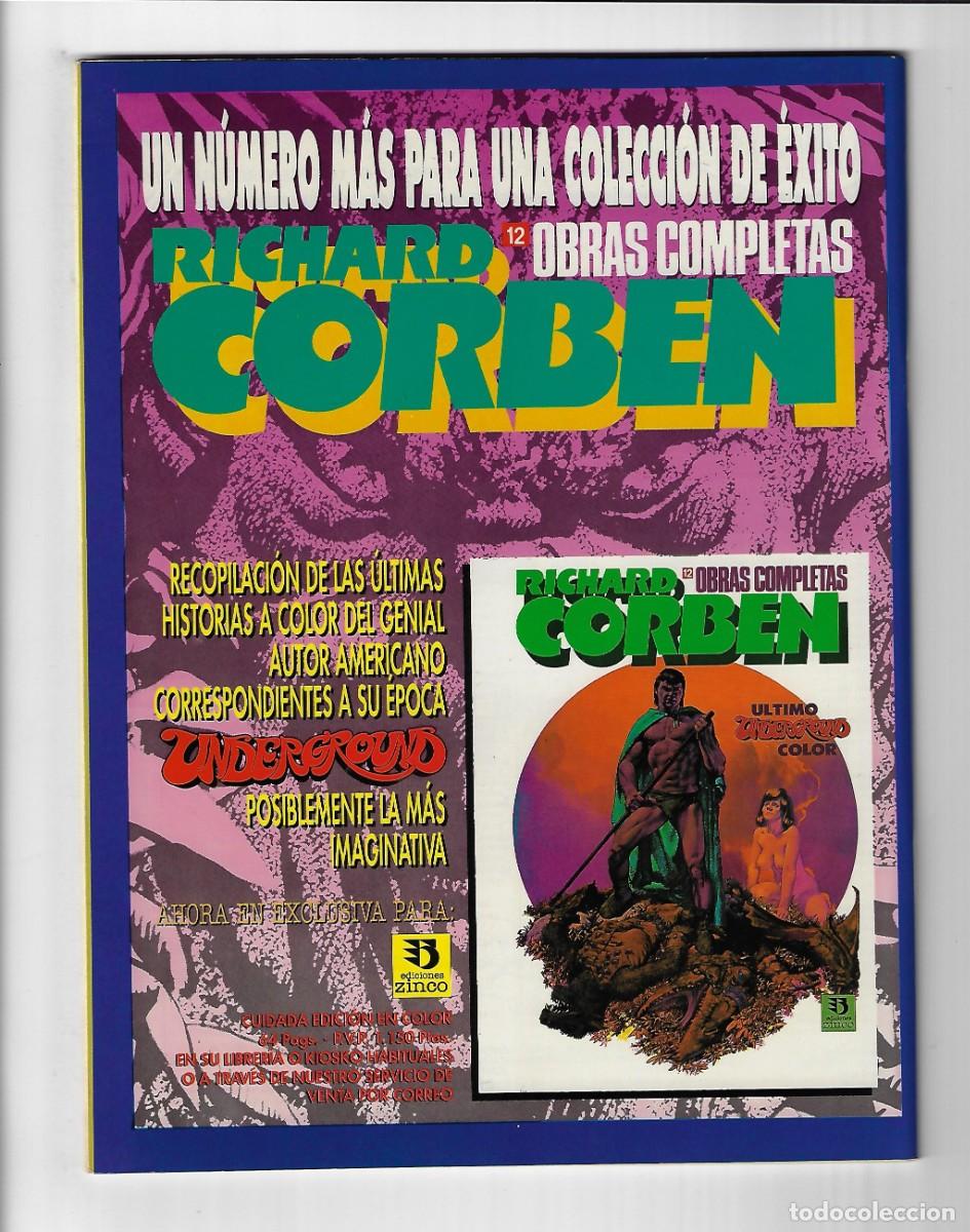 C&oacute;mics: Zinco. Comix internacional. 1. Corben. - Foto 2