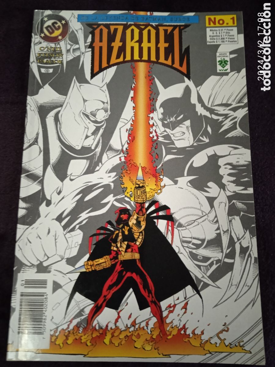 C&oacute;mics: BATMAN AZRAEL - EDITA : VID ( ZINCO - DC ) - Foto 1