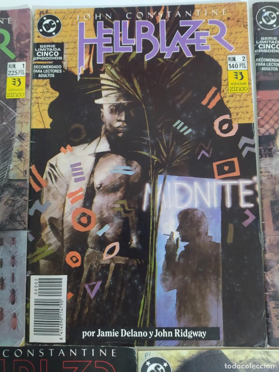 C&oacute;mics: John Constantine Hellblazer serie limitada de 5 episodios completa. Ed. Zinco - Foto 3
