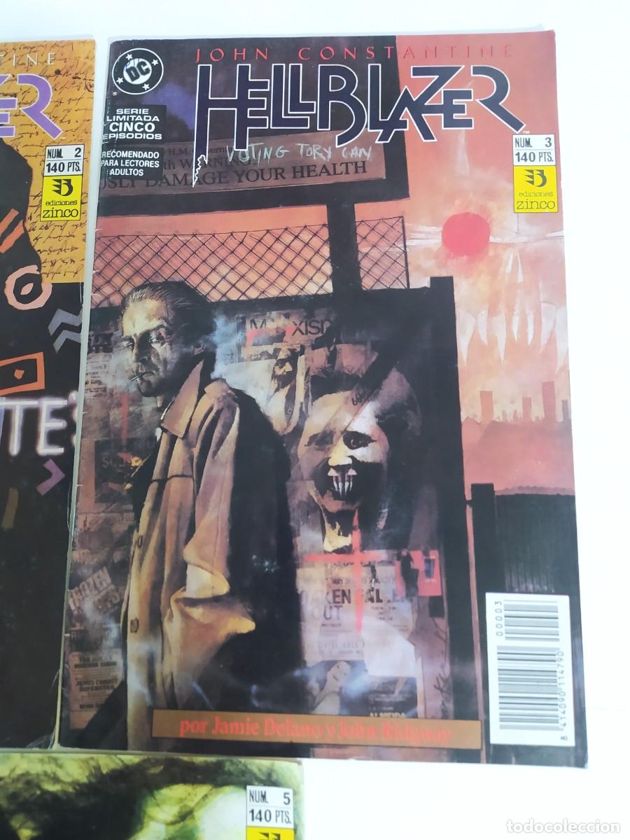C&oacute;mics: John Constantine Hellblazer serie limitada de 5 episodios completa. Ed. Zinco - Foto 4