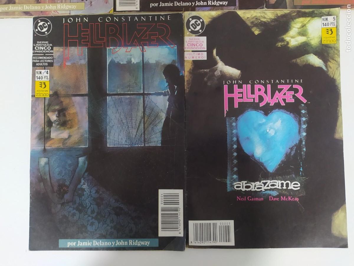 C&oacute;mics: John Constantine Hellblazer serie limitada de 5 episodios completa. Ed. Zinco - Foto 5