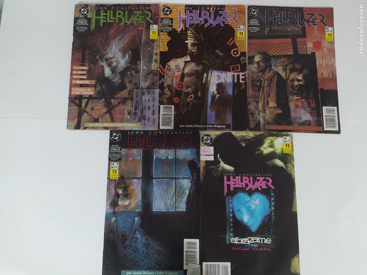 C&oacute;mics: John Constantine Hellblazer serie limitada de 5 episodios completa. Ed. Zinco - Foto 1