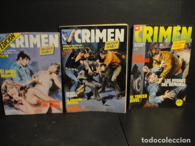 C&oacute;mics: Crimen - lote de 18 numeros - editorial zinco - Foto 2