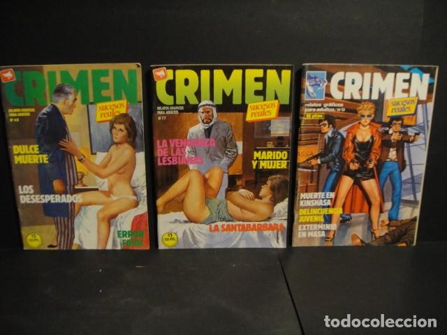 C&oacute;mics: Crimen - lote de 18 numeros - editorial zinco - Foto 3
