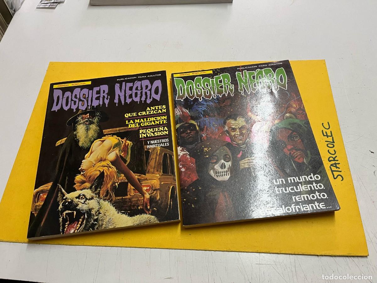 C&oacute;mics: DOSSIER NEGRO, 2 TOMOS, EDITORIAL ZINCO - Foto 1