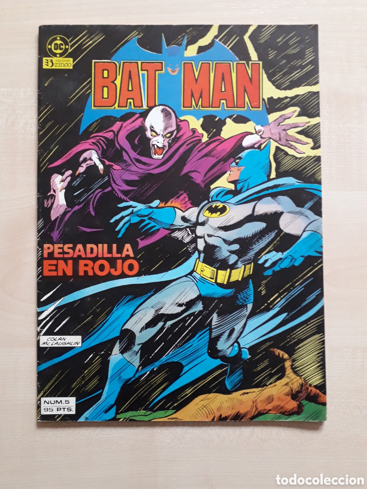 C&oacute;mics: Batman vol 1 num 5. Ediciones Zinco - Foto 1