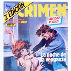 Cómics: CRIMEN SUCESOS REALES. RELATOS GRAFICOS PARA ADULTOS 43. ZINCO, 1981