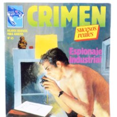 Cómics: CRIMEN SUCESOS REALES. RELATOS GRAFICOS PARA ADULTOS 65. ZINCO, 1987