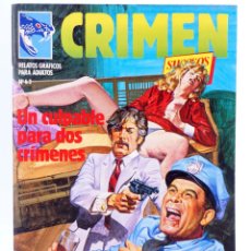 Cómics: CRIMEN SUCESOS REALES. RELATOS GRAFICOS PARA ADULTOS 63. ZINCO, 1987