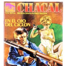 Cómics: CHACAL. RELATOS GRÁFICOS PARA ADULTOS 37. EN EL OJO DEL CICLÓN / LA CLÍNICA DEL DR. MULLER 1985