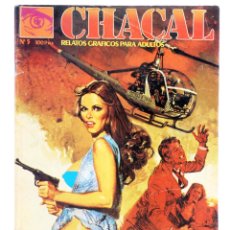 Cómics: CHACAL. RELATOS GRÁFICOS PARA ADULTOS 5. LA CAZA DEL HOMBRE / EL RUBI DE KANDAR. ZINCO, 1982