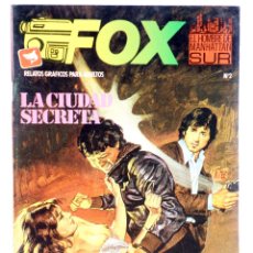 Cómics: FOX EL HOMBRE DE MANHATTAN SUR. RELATOS GRAFICOS PARA ADULTOS 2. LA CIUDAD SECRETA / LA MUJER DESCUA