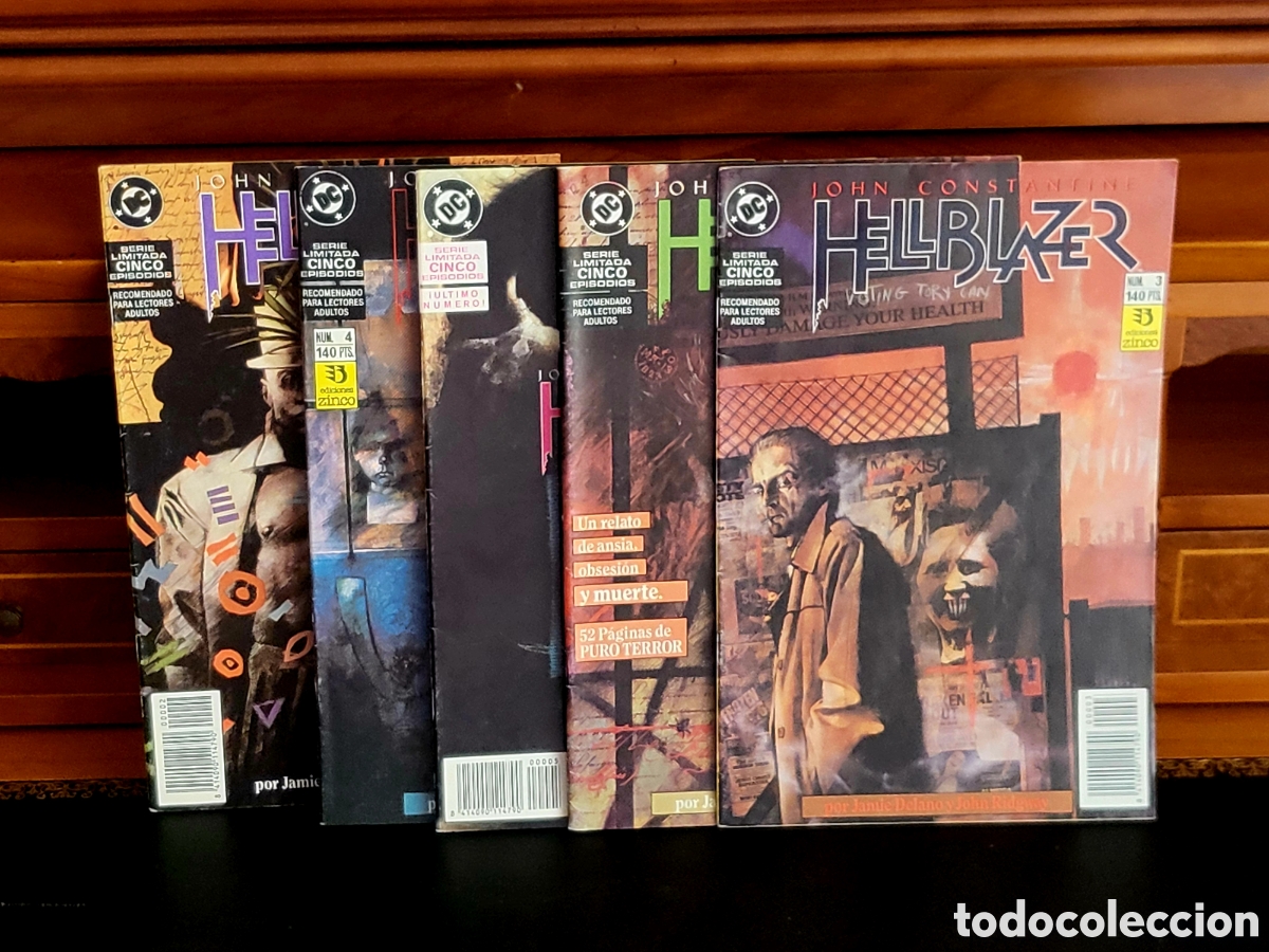 C&oacute;mics: Hellblazer, serie limitada de cinco n&uacute;meros - Foto 1
