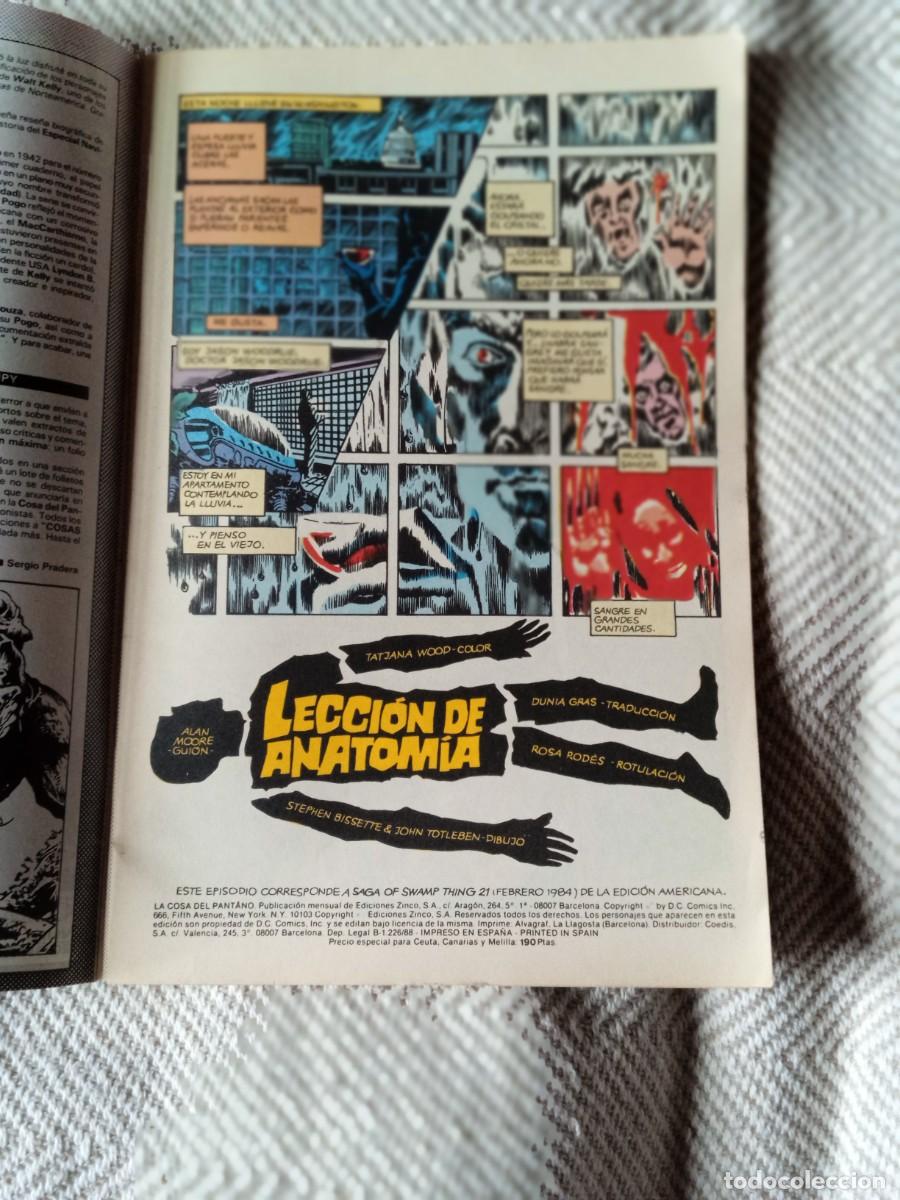 C&oacute;mics: La cosa del pantano Zinco - Foto 6