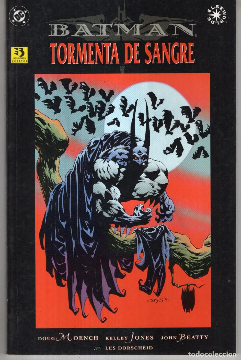C&oacute;mics: BATMAN TORMENTA DE SANGRE - ZINCO - ESTADO EXCELENTE - Foto 1