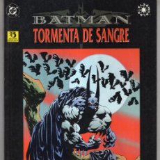 Cómics: BATMAN TORMENTA DE SANGRE - ZINCO - ESTADO EXCELENTE