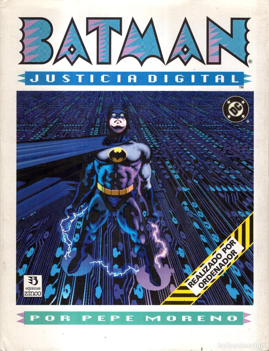 C&oacute;mics: BATMAN JUSTICIA DIGITAL (PEPE MORENO) ZINCO - Foto 1