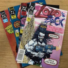 Cómics: LOBO'S BACK SERIE COMPLETA DE 4 EPISODIOS. ED. ZINCO 1992