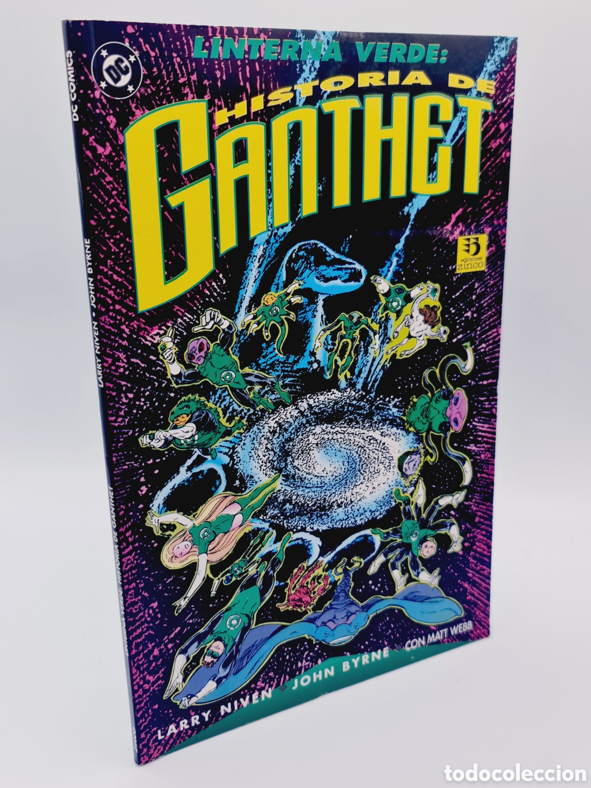 C&oacute;mics: EXCELENTE ESTADO LINTERNA VERDE HISTORIA DE GANTHET ZINCO DC COMICS - Foto 1