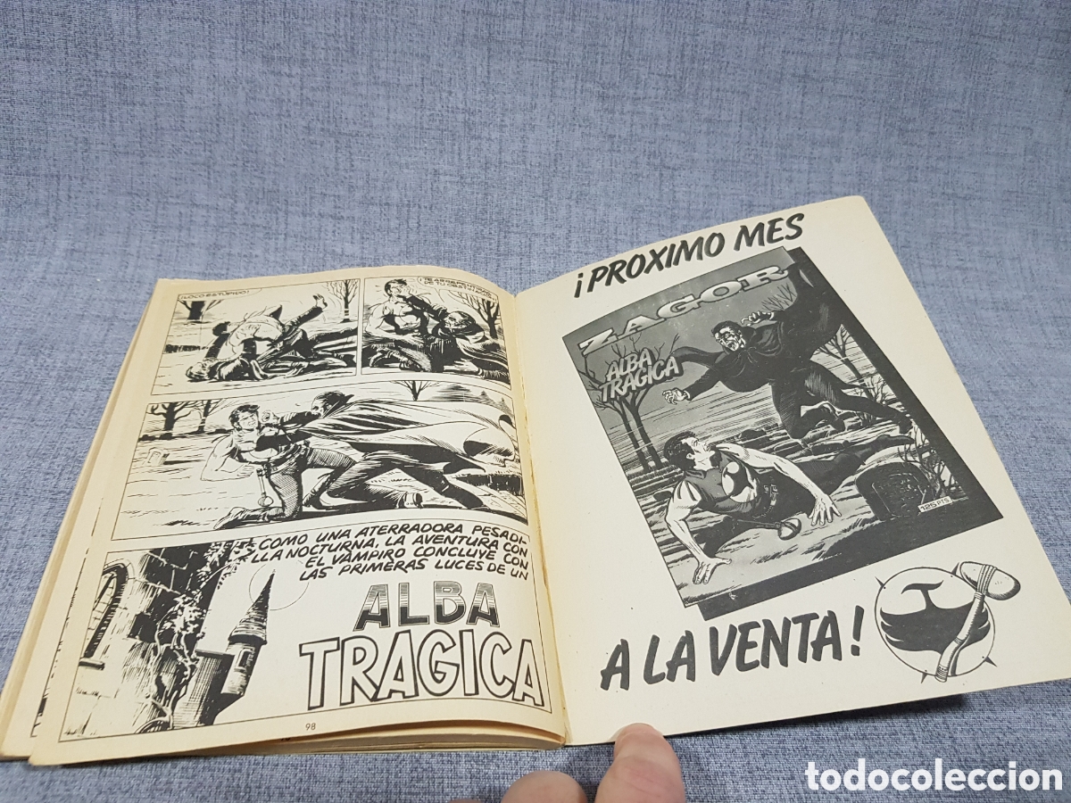 C&oacute;mics: ZAGOR CONTRA EL VAMPIRO. EDICIONES ZINCO. 1982 - Foto 15