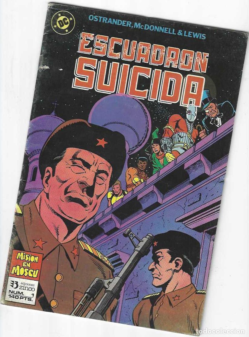 C&oacute;mics: ESCUADRON SUICIDA N&ordm; 1 - GRAPA ZINCO - ESTADO NORMAL - Foto 1