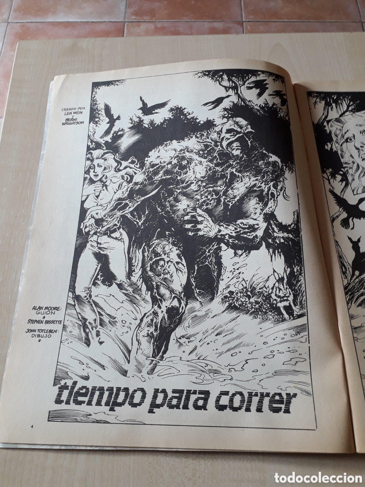 C&oacute;mics: Dossier Negro num 212. La cosa del pantano. Alan Moore - Foto 2