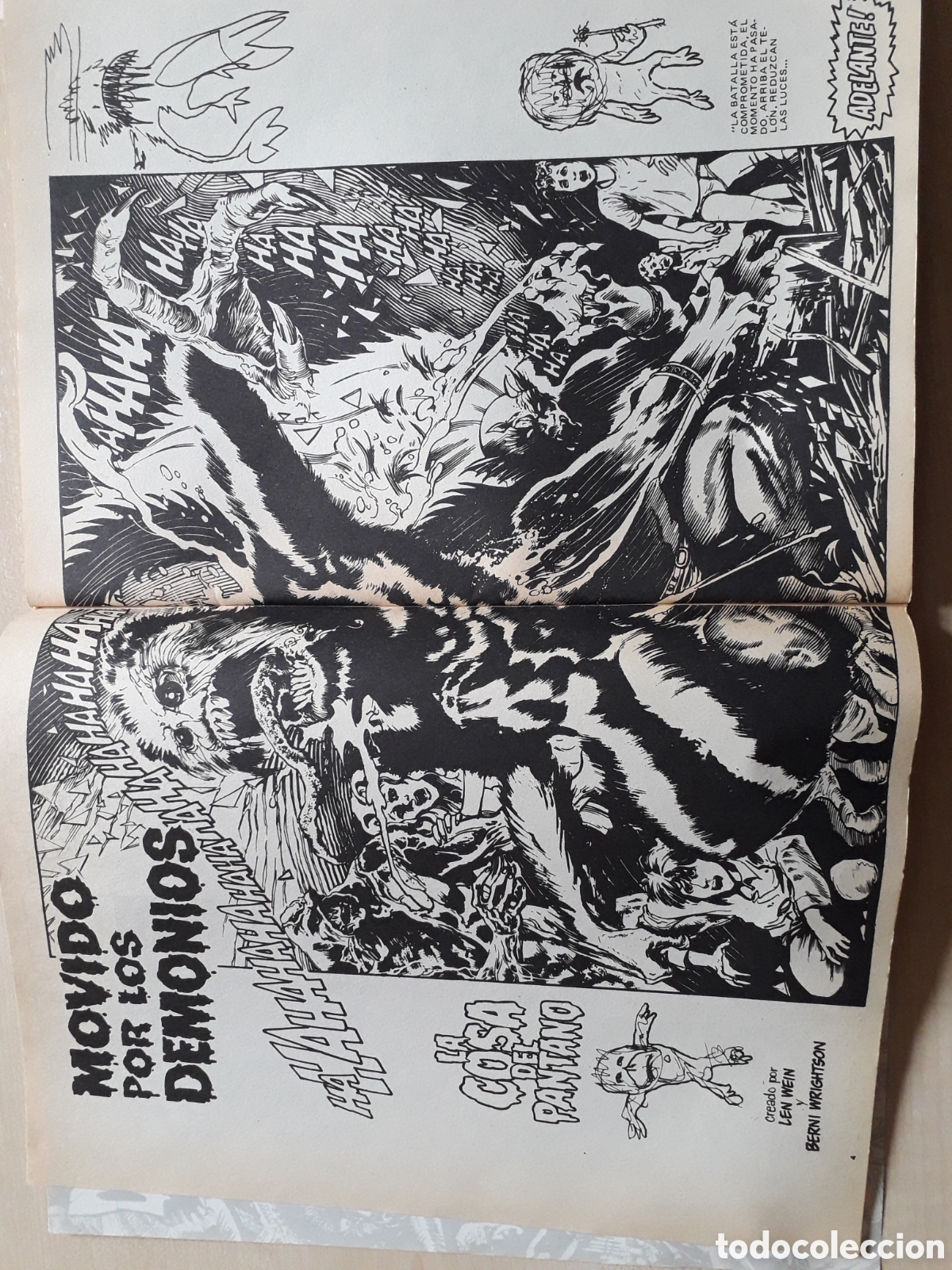 C&oacute;mics: Dossier Negro num 213. La cosa del pantano. Alan Moore - Foto 2