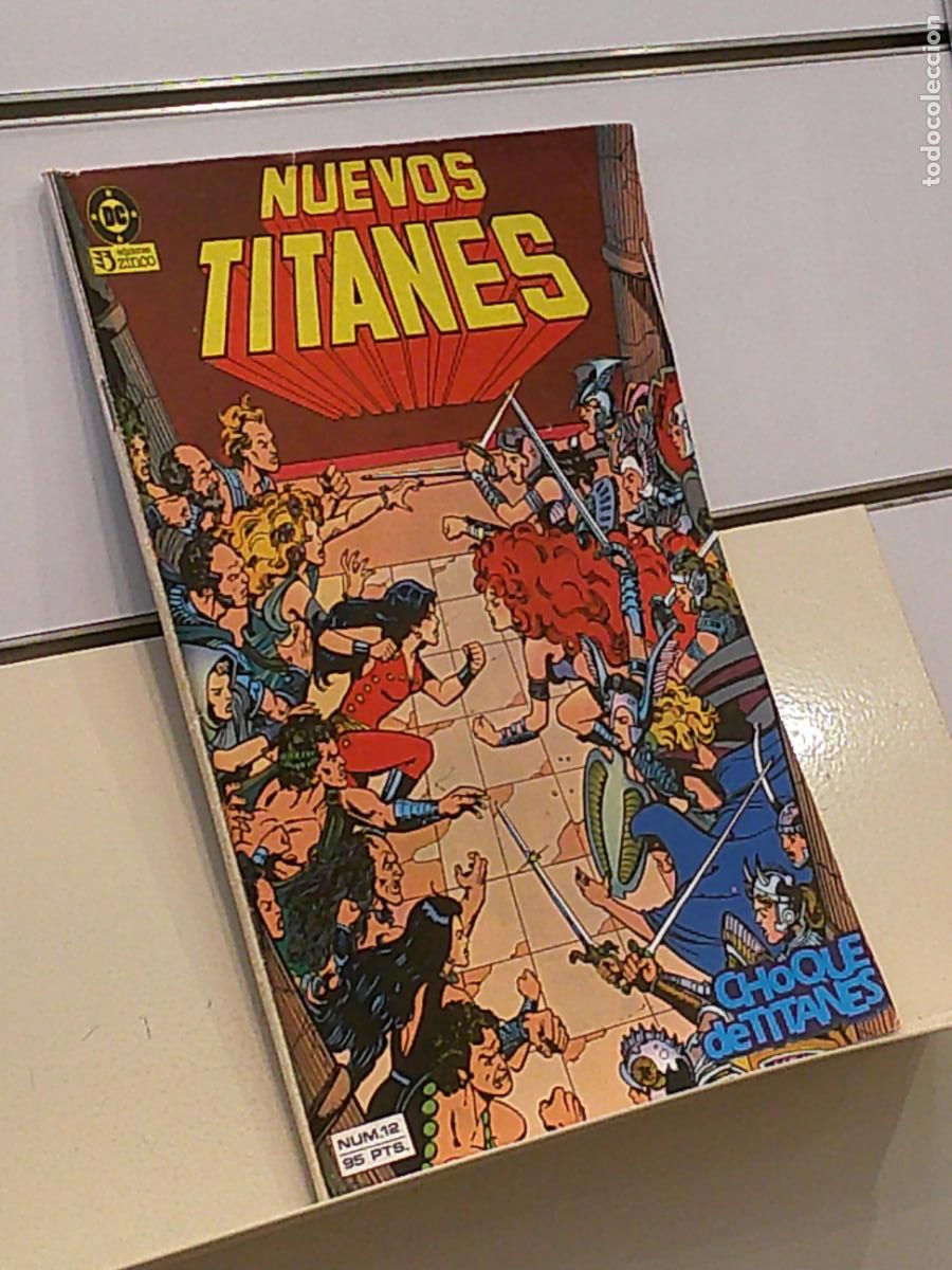 C&oacute;mics: NUEVOS TITANES N&ordm; 12 CHOQUE DE TITANES DC COMICS - ZINCO - Foto 1