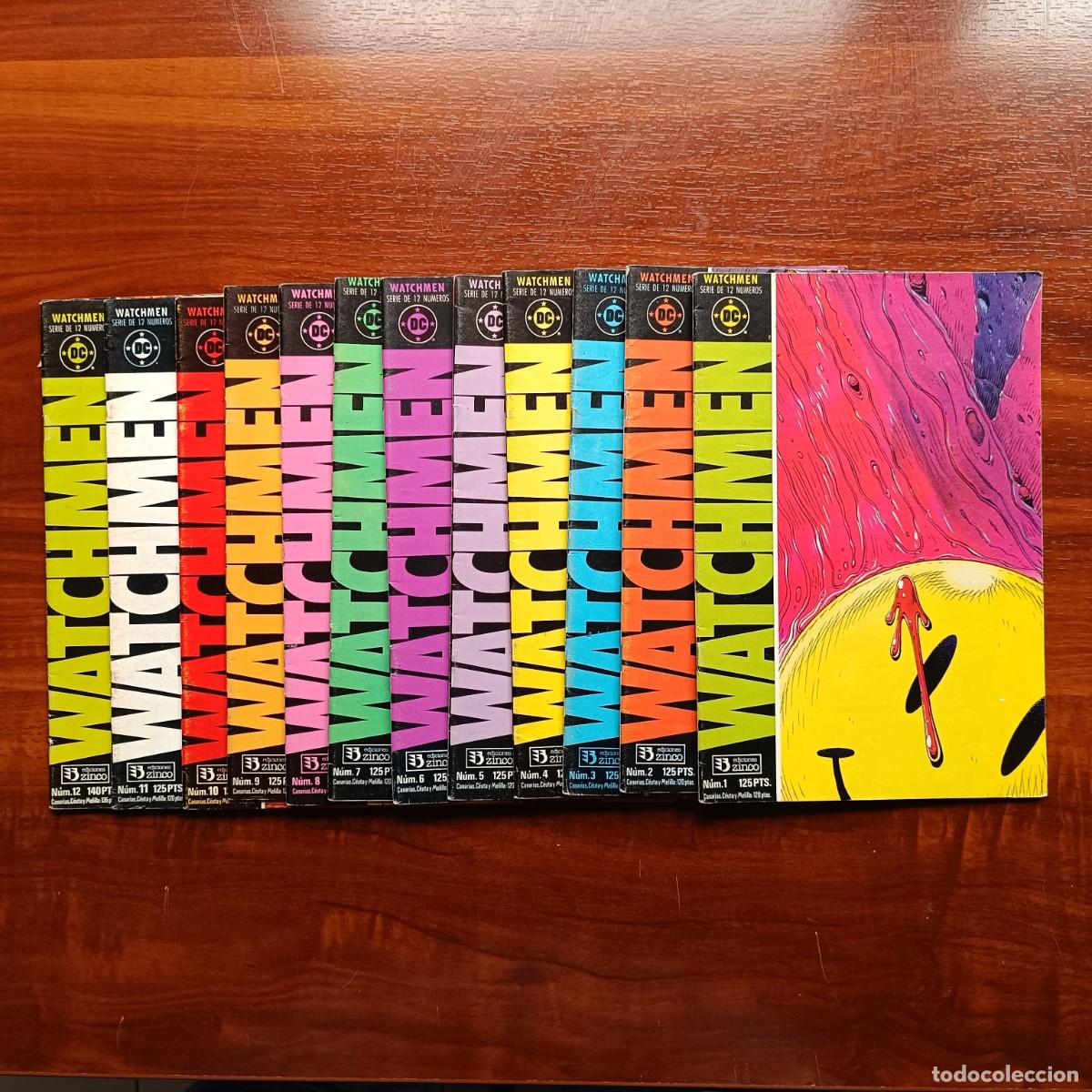 C&oacute;mics: WATCHMEN ZINCO COMPLETA DC DEL 1 AL 12 - Foto 1