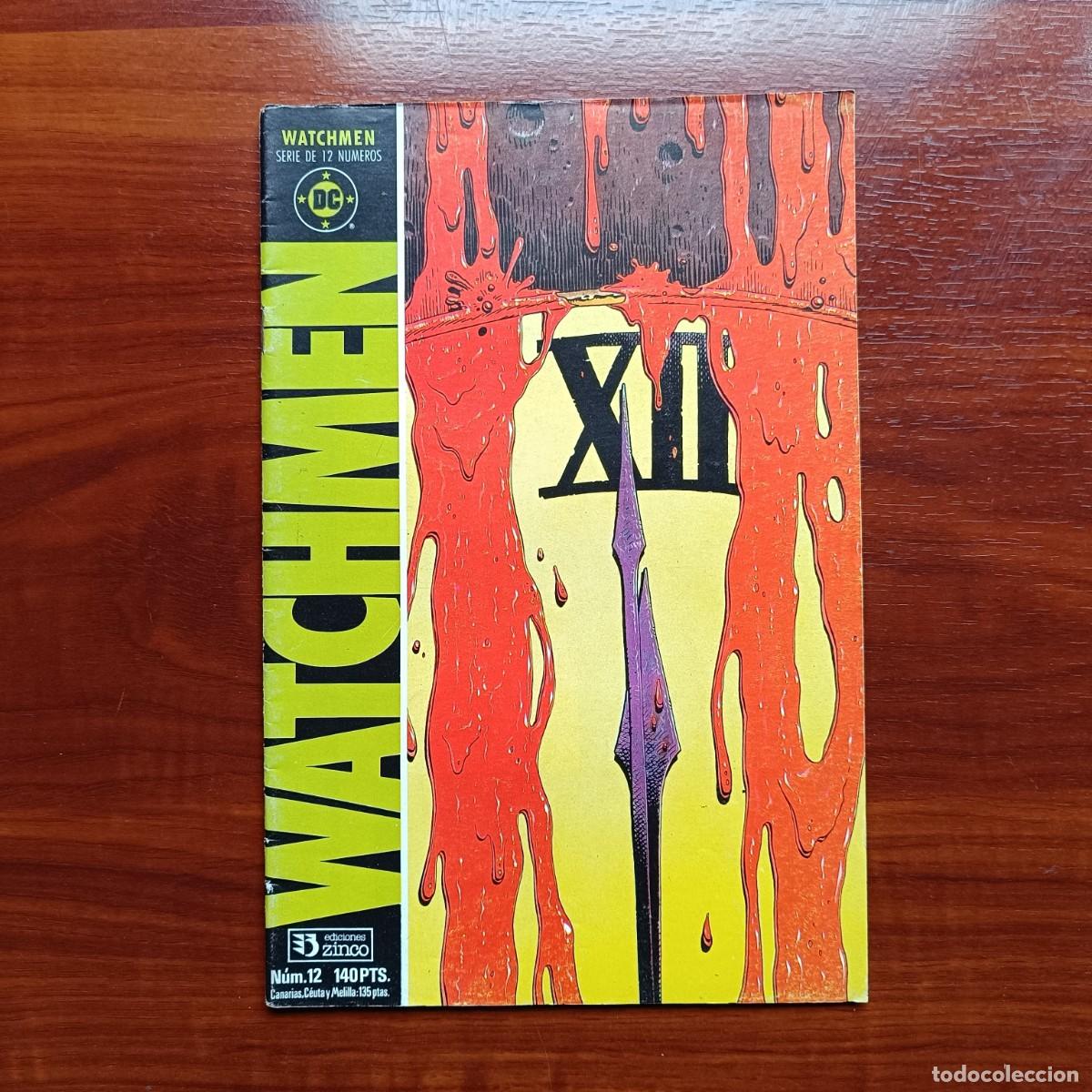 C&oacute;mics: WATCHMEN ZINCO COMPLETA DC DEL 1 AL 12 - Foto 13