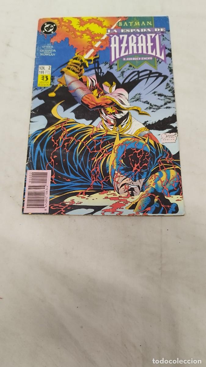 C&oacute;mics: Antiguo c&oacute;mic,BATMAN 2, LA ESPADA DE AZRAEL LIBRO 2. QUESADA NOWLAN ZINCO - Foto 1