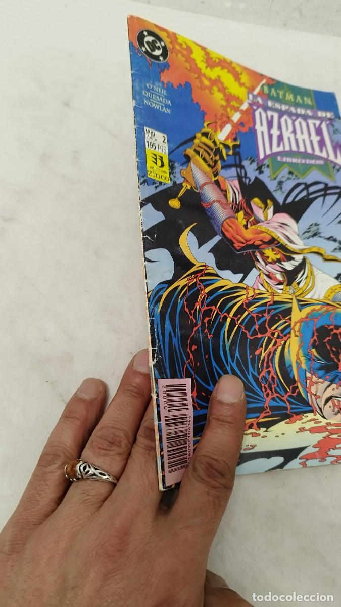 C&oacute;mics: Antiguo c&oacute;mic,BATMAN 2, LA ESPADA DE AZRAEL LIBRO 2. QUESADA NOWLAN ZINCO - Foto 2