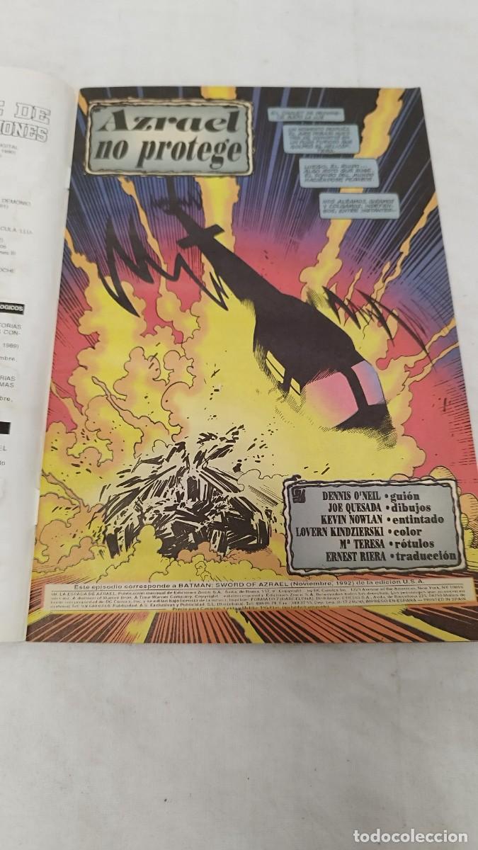 C&oacute;mics: Antiguo c&oacute;mic,BATMAN 2, LA ESPADA DE AZRAEL LIBRO 2. QUESADA NOWLAN ZINCO - Foto 3
