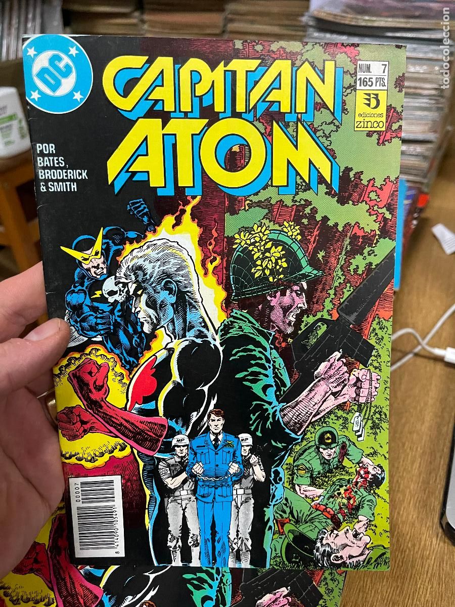 C&oacute;mics: ZINCO DC CAPITAN ATOM NUMERO 7 MUY BUEN ESTADO - Foto 1