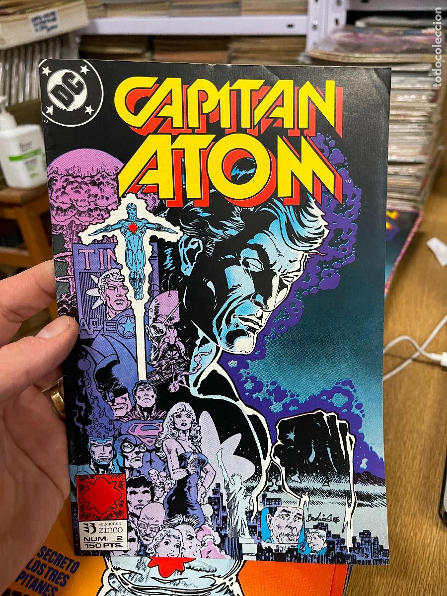 C&oacute;mics: ZINCO DC CAPITAN ATOM NUMERO 2 MUY BUEN ESTADO - Foto 1