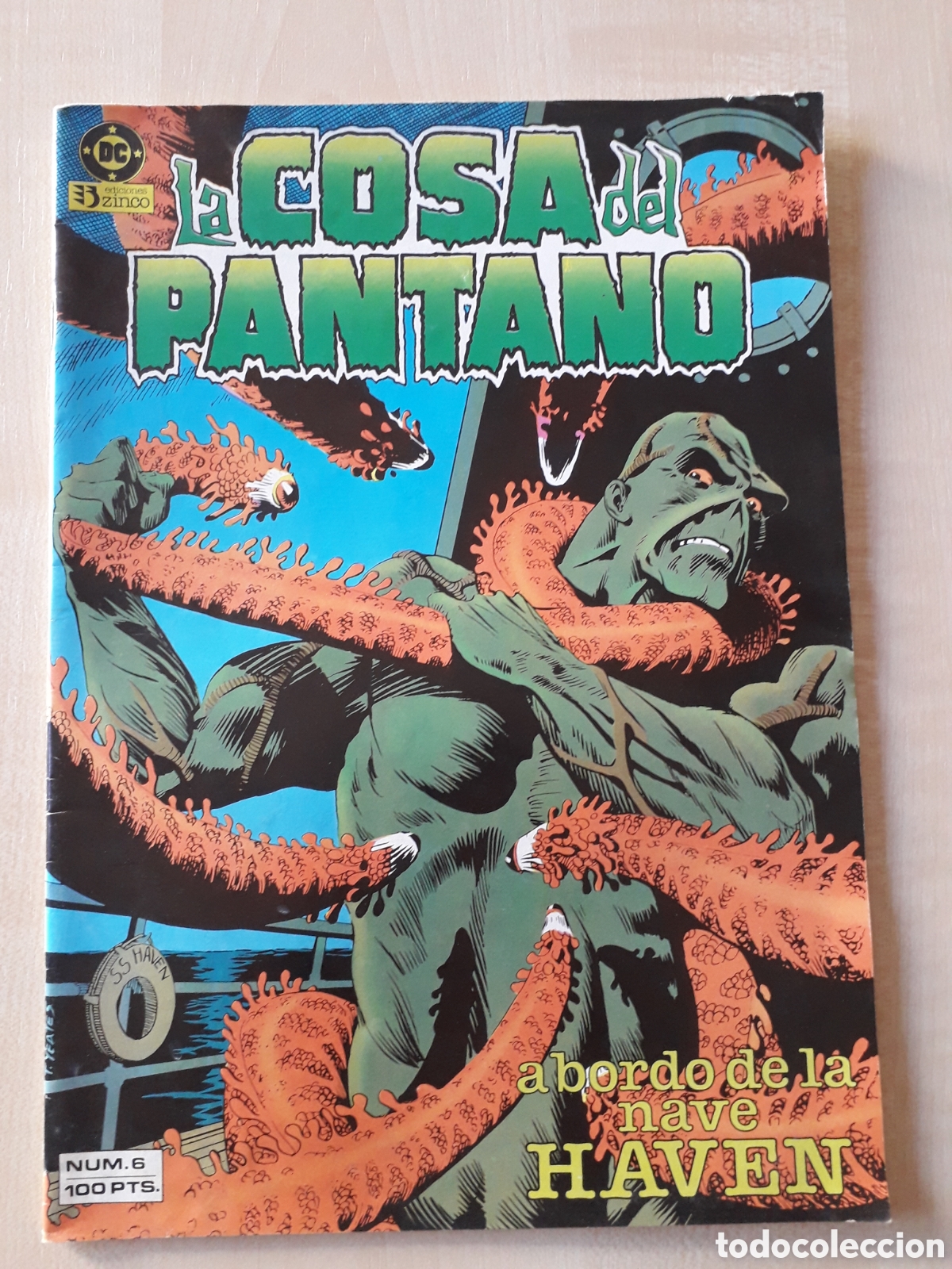 C&oacute;mics: La Cosa del Pantano vol 1 num 6. Ed Zinco - Foto 1
