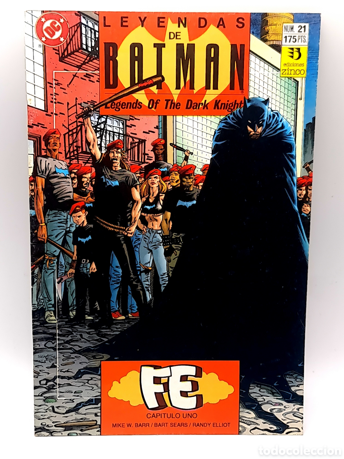 C&oacute;mics: EXCELENTE ESTADO LEYENDAS DE BATMAN 21 FE ZINCO DC COMICS - Foto 1
