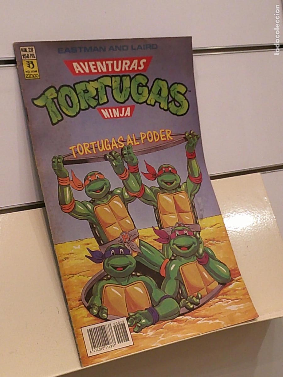 C&oacute;mics: AVENTURAS TORTUGAS NINJA N&ordm; 28 - ZINCO - Foto 1