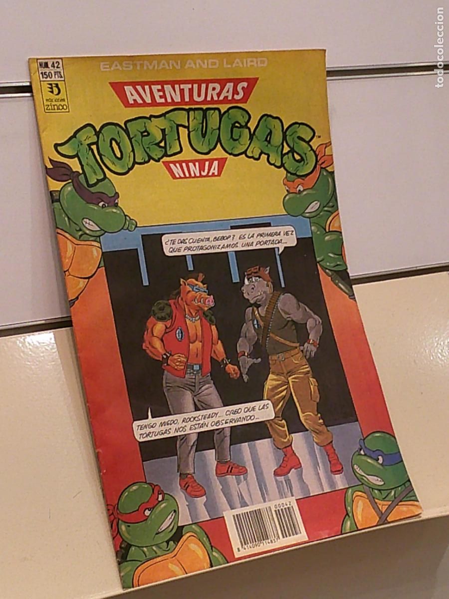 C&oacute;mics: AVENTURAS TORTUGAS NINJA N&ordm; 42 - ZINCO - Foto 1