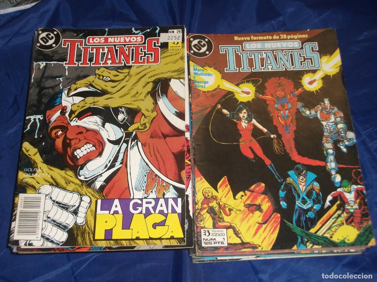 C&oacute;mics: LOS NUEVOS TITANES VOL 2 41 NUMEROS COMPLETA - Foto 3