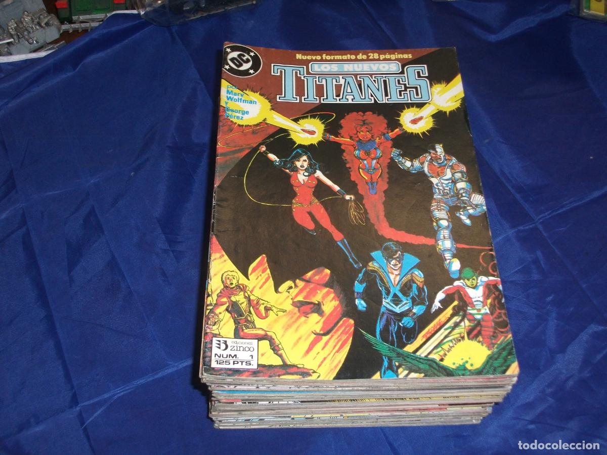 C&oacute;mics: LOS NUEVOS TITANES VOL 2 41 NUMEROS COMPLETA - Foto 1