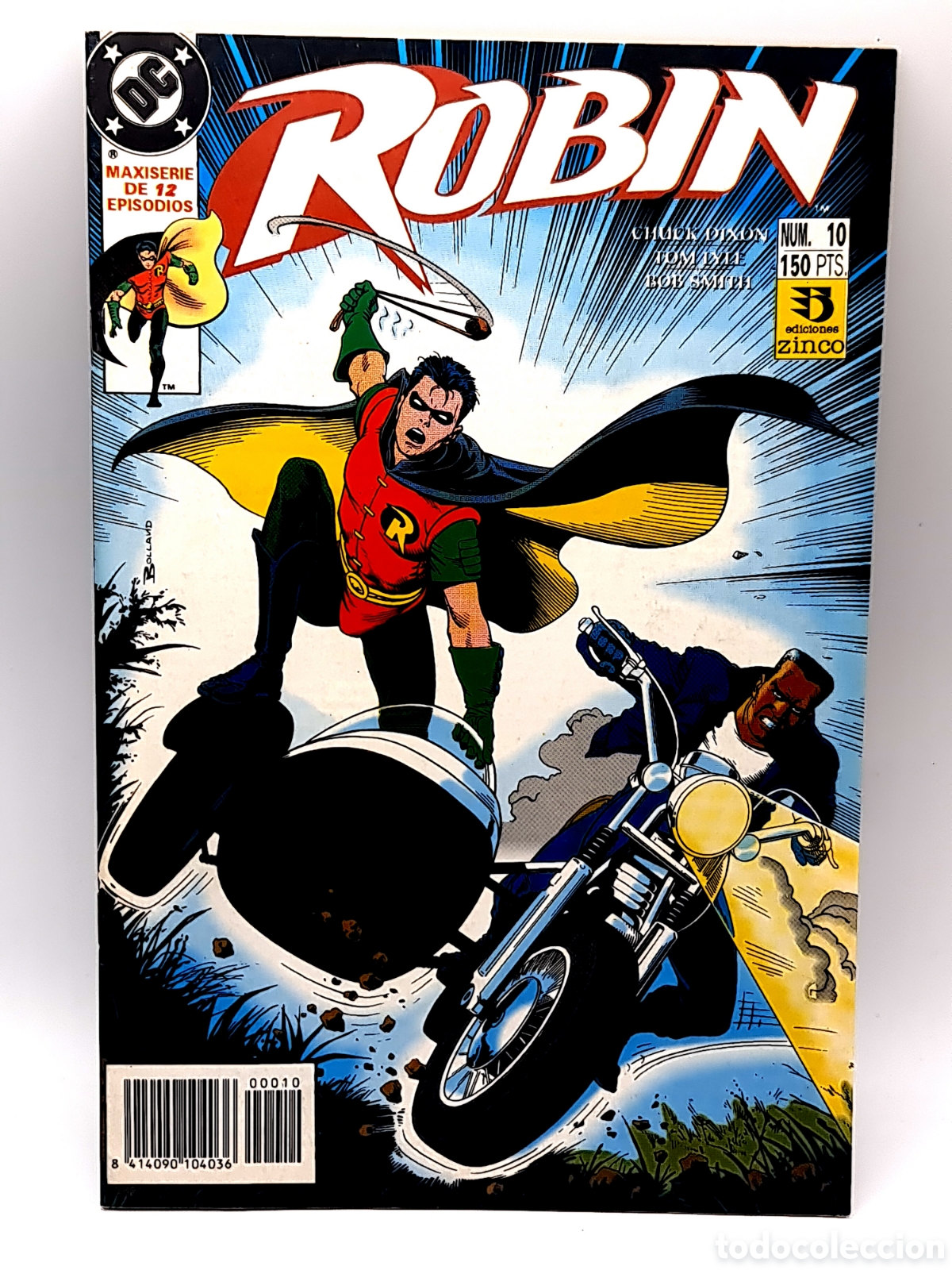 C&oacute;mics: EXCELENTE ESTADO ROBIN 10 ZINCO DC COMICS GRAPA - Foto 1